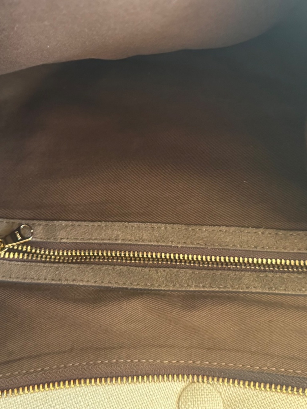 ARKET Curved Suede Shoulder Bag | Chocolate Brown | Like New - Picture 14 of 15